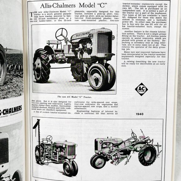 Allis-Chalmers Tractor Division 1918-1960 An Informal History By Alan C. King (1 - Picture 5 of 6